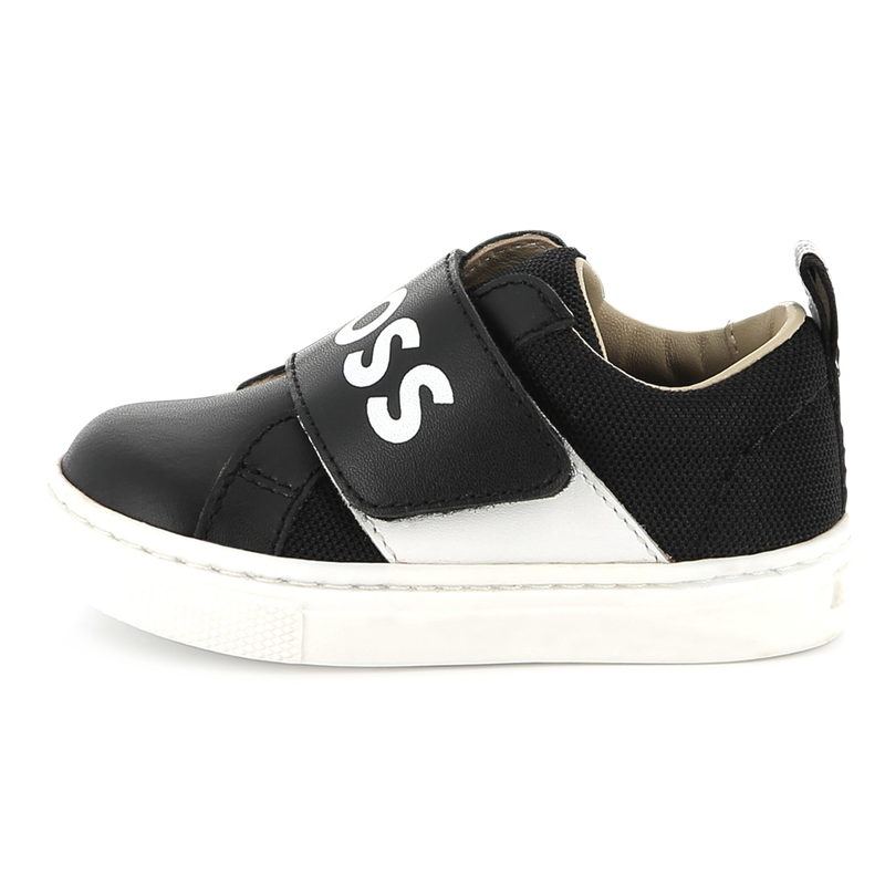 Leather Velcro Sneakers BOSS 
                        BOY