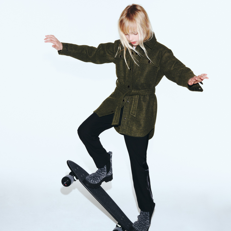 Patterned leather boots ZADIG & VOLTAIRE 
                        GIRL