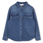 Long-sleeved denim shirt MICHAEL KORS 
                    GIRL