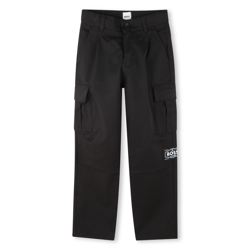 Pleated Cargo Trousers BOSS 
                        BOY