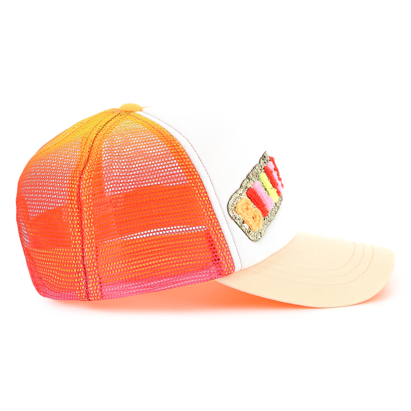 Cap with terry-cloth badge BILLIEBLUSH 
                        GIRL