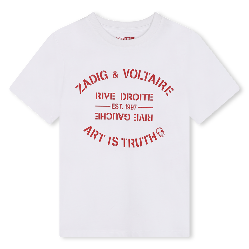Short-sleeved cotton T-shirt ZADIG & VOLTAIRE 
                        UNISEX