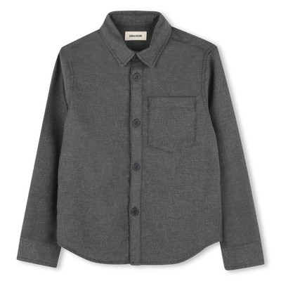 Long-sleeved embroidered shirt ZADIG & VOLTAIRE BOY