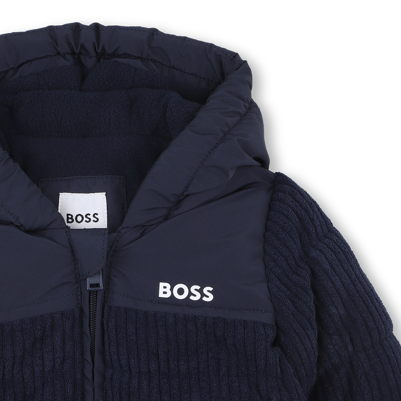 Hooded down jacket BOSS 
                    BOY