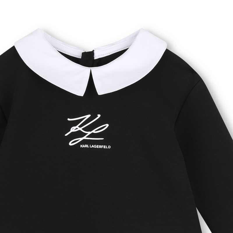 Long Sleeve Dress KARL LAGERFELD KIDS 
                        GIRL