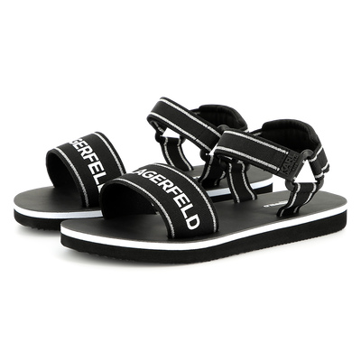 Light Velcro sandals KARL LAGERFELD KIDS GIRL