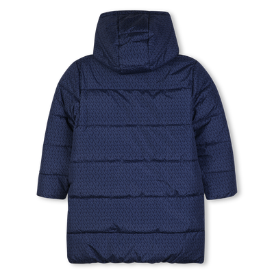 Hooded down jacket MICHAEL KORS GIRL