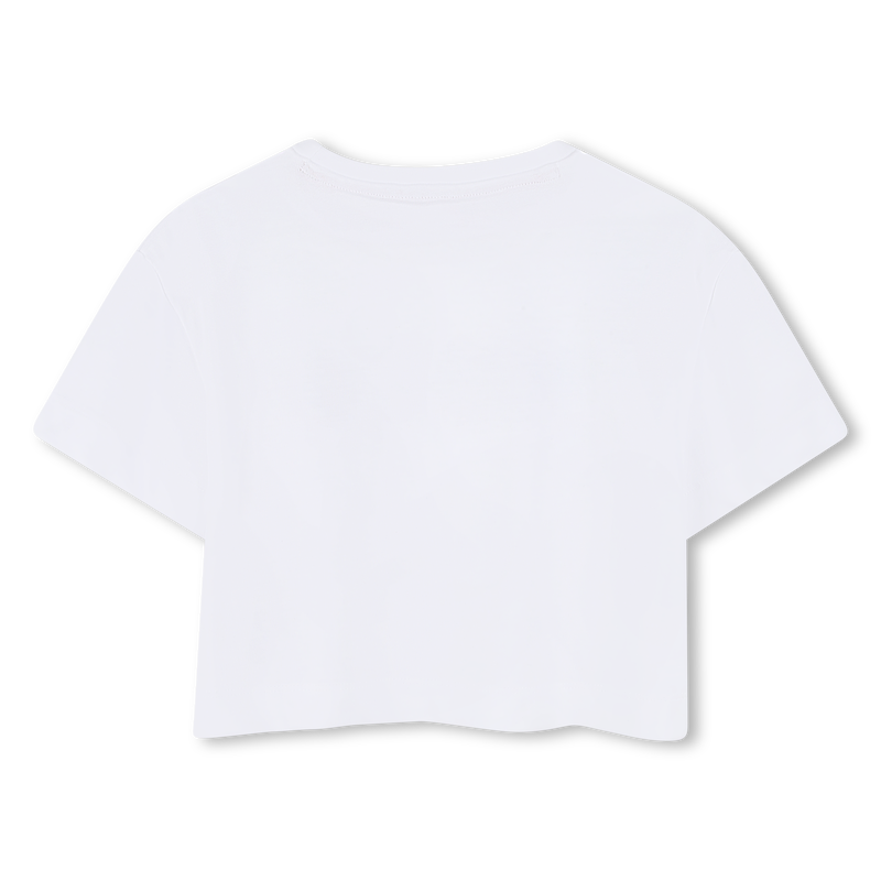 Sequined Patch T-Shirt HUGO 
                        GIRL