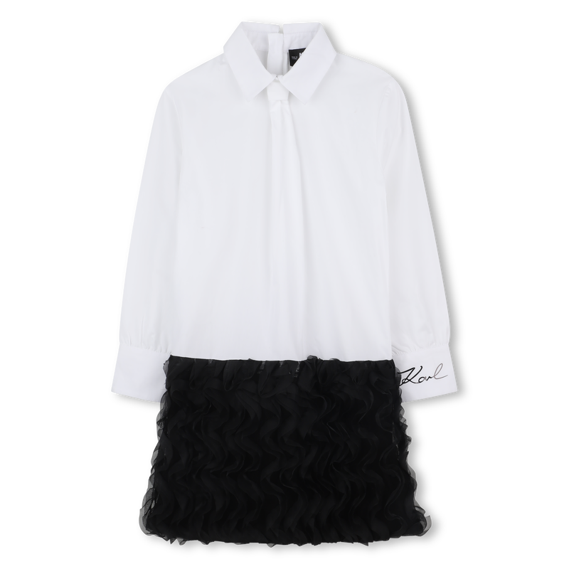 Long sleeve dress KARL LAGERFELD KIDS 
                        GIRL