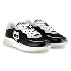 Lace-up sneakers with badge KARL LAGERFELD KIDS 
                    GIRL