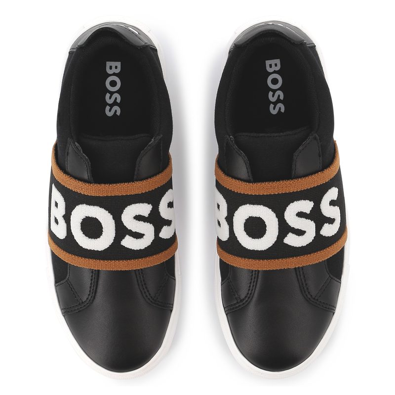 Bicolor Slip-On Sneakers BOSS 
                        BOY