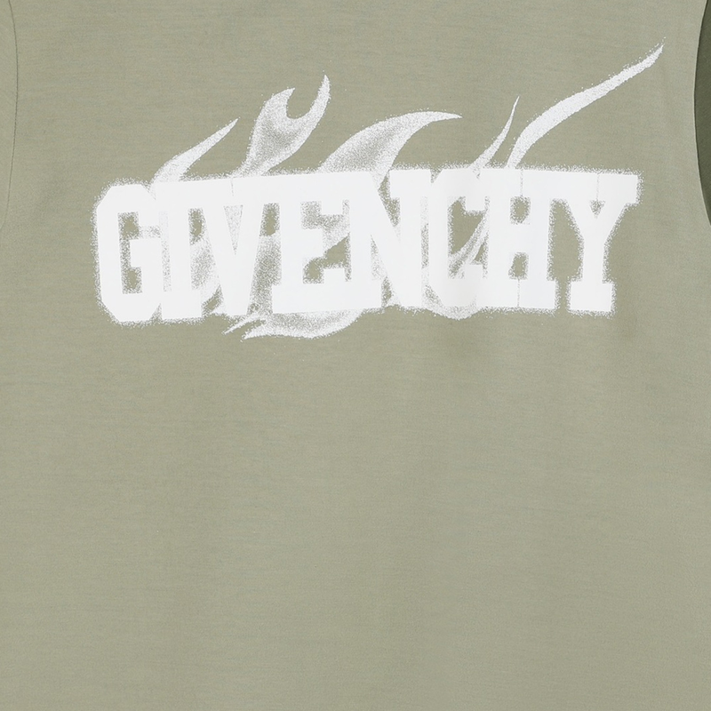 Tricolored Printed T-Shirt GIVENCHY 
                    BOY