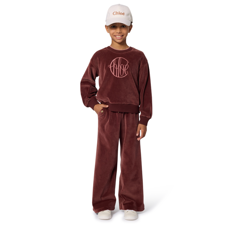 Round neck sweatshirt CHLOE 
                        GIRL