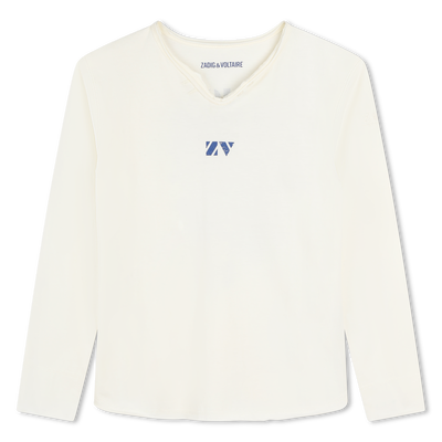 Zadig&voltaire 七分袖　スゥエット Men's Sacha Carbon Grey Sweatshirt | Zadig&Voltaire