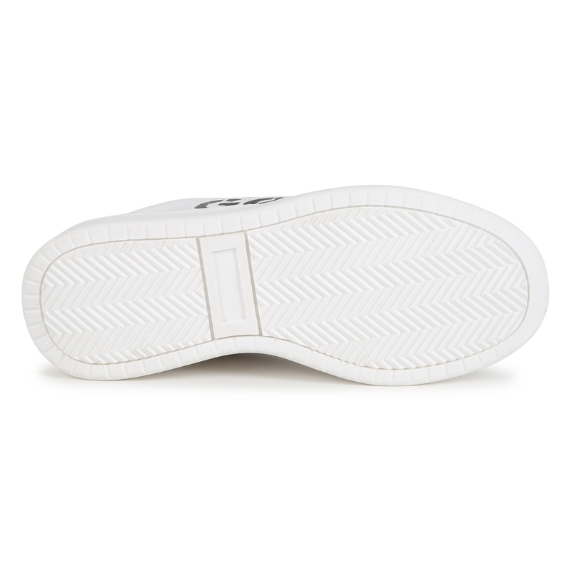 Lace-Up Leather Sneakers HUGO 
                    BOY