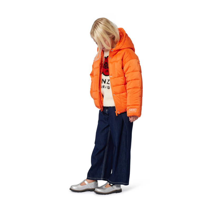 Fluffy fleece sweatshirt KENZO KIDS 
                        GIRL