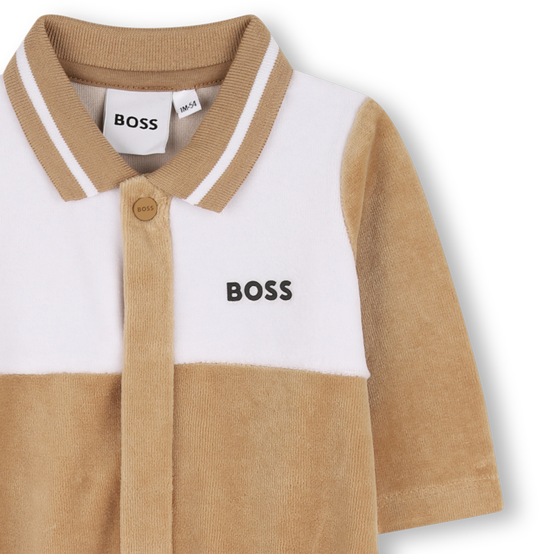 Velvet jumpsuit BOSS 
                        BOY