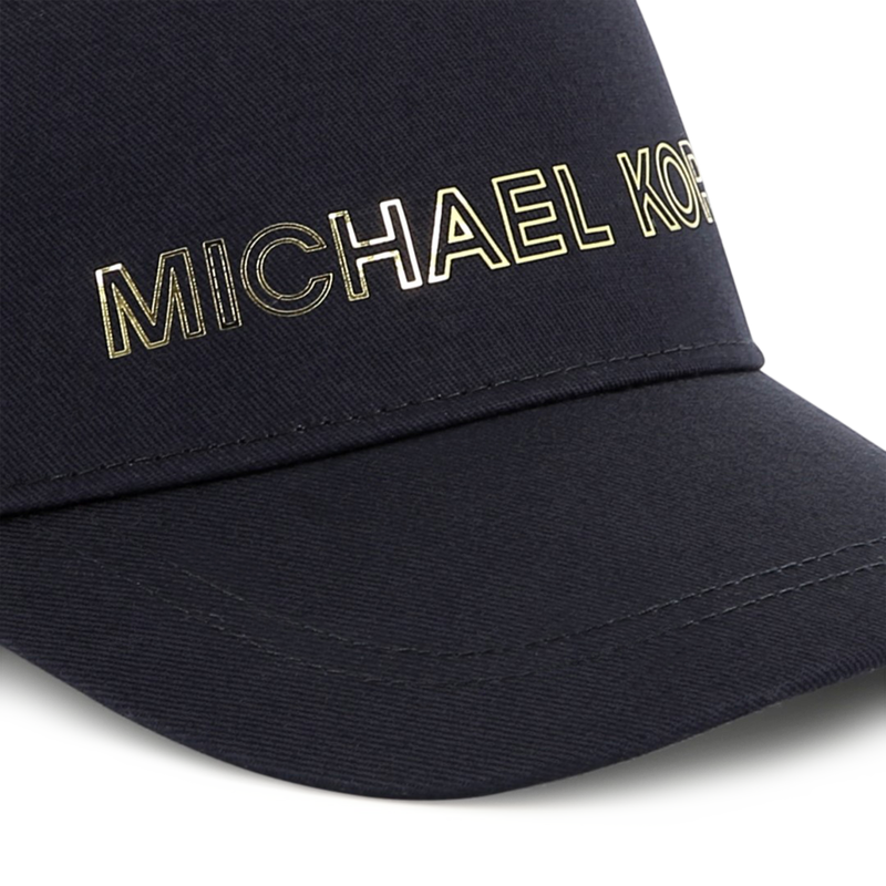 Cotton twill baseball cap MICHAEL KORS 
                    GIRL