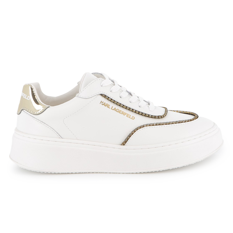 Lace-up low-top sneakers KARL LAGERFELD KIDS 
                    GIRL
