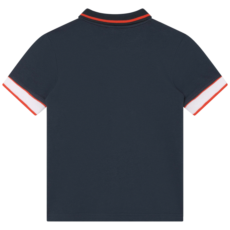 Cotton piqué polo DKNY 
                    BOY