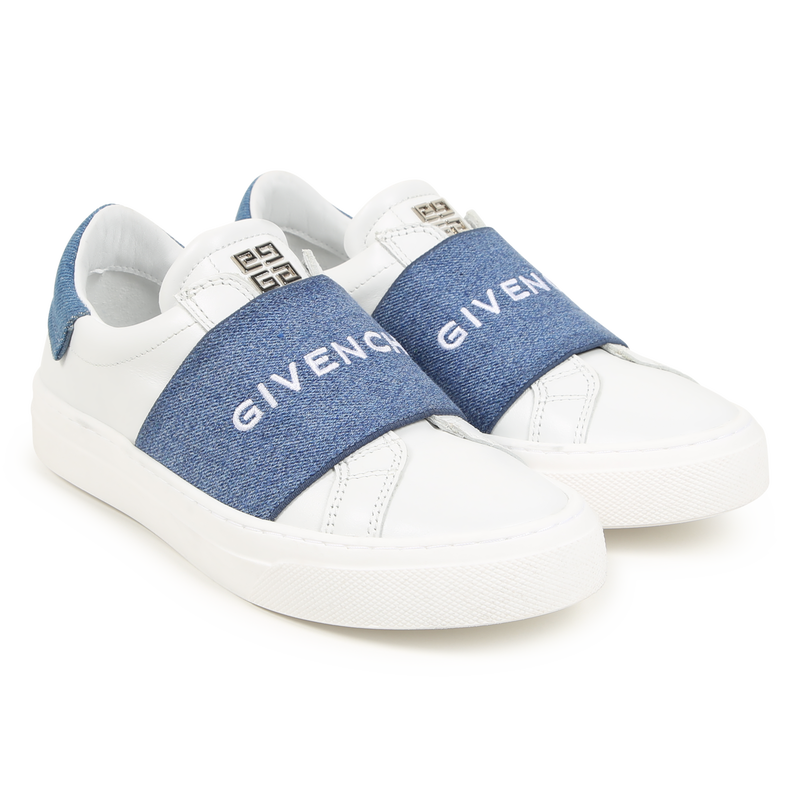 Elasticated Leather Sneakers GIVENCHY 
                    BOY