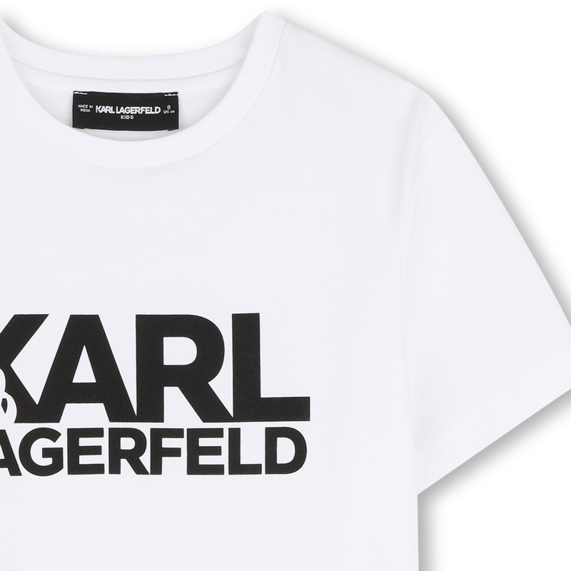 Short-Sleeved T-Shirt KARL LAGERFELD KIDS 
                        BOY