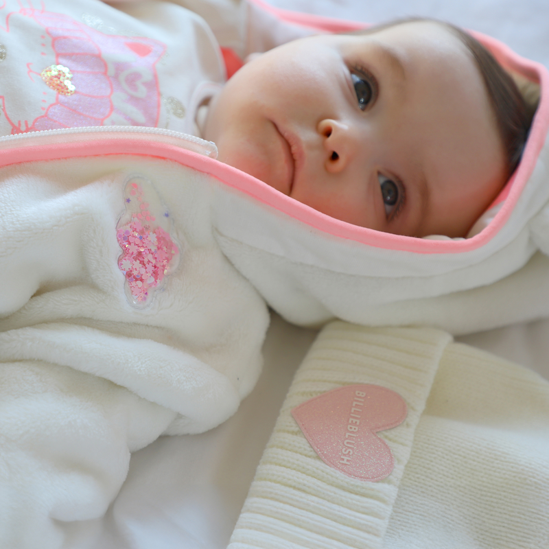 Knitted hat with pompom BILLIEBLUSH 
                    GIRL