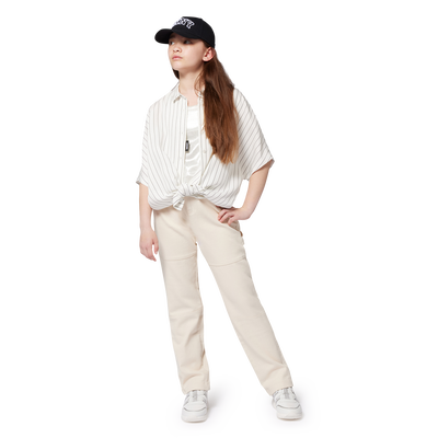 Long flowing striped shirt DKNY GIRL