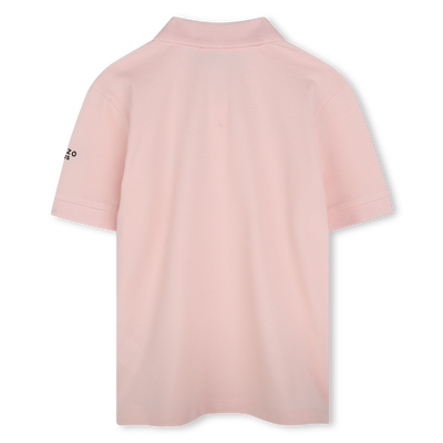 Embroidered Short Sleeve Polo KENZO KIDS UNISEX