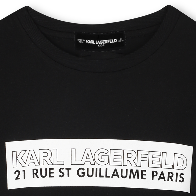 Short-sleeved T-shirt KARL LAGERFELD KIDS 
                    BOY