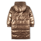 Long reversible down jacket KARL LAGERFELD KIDS 
                    GIRL