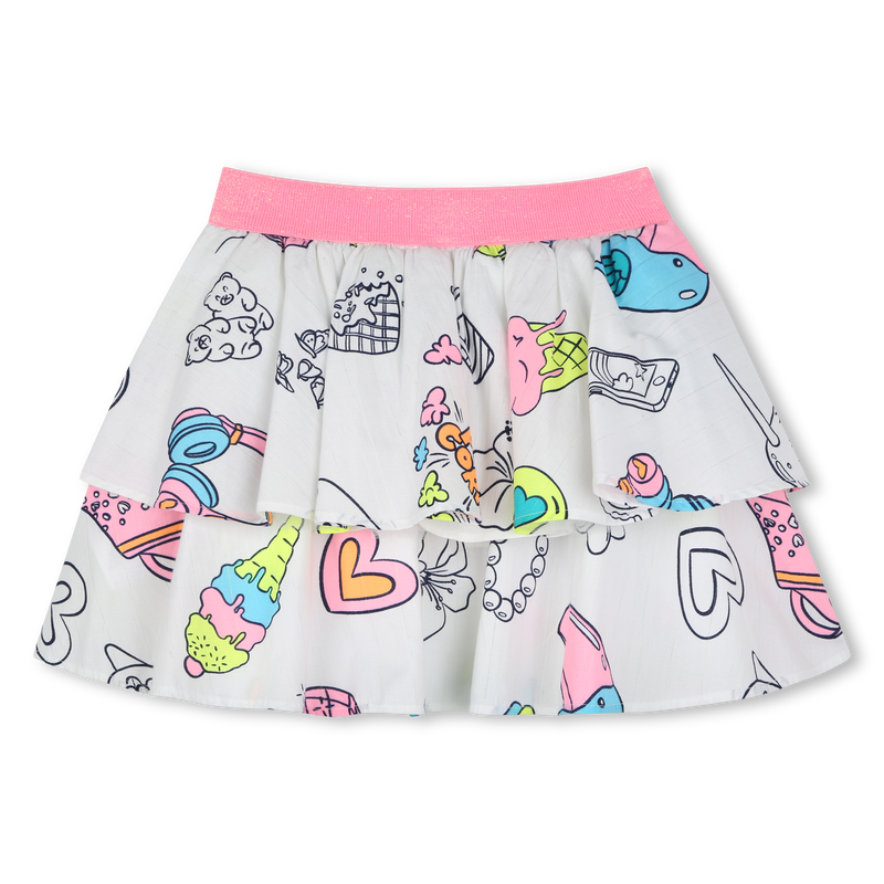 Frilled printed skirt BILLIEBLUSH 
                        GIRL