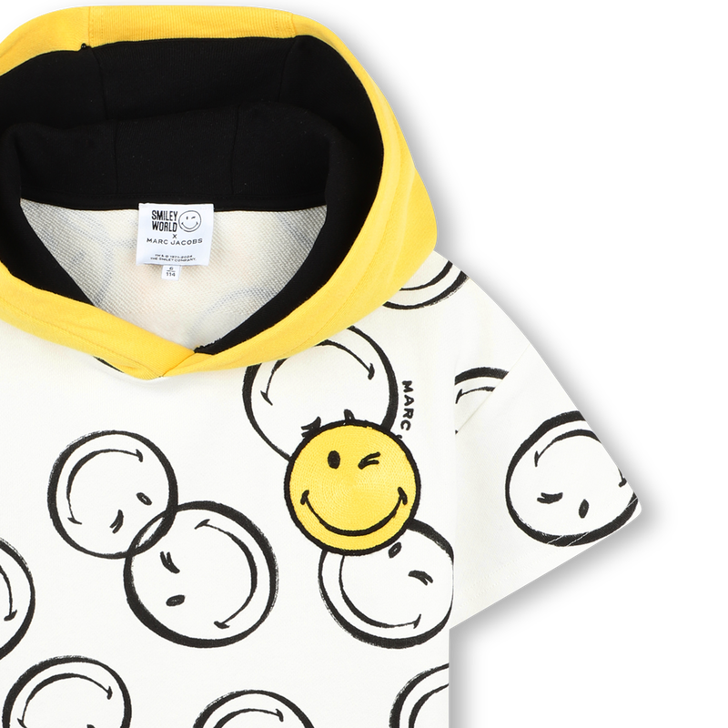 MARC JACOBS Smiley Face Hoodie Dress