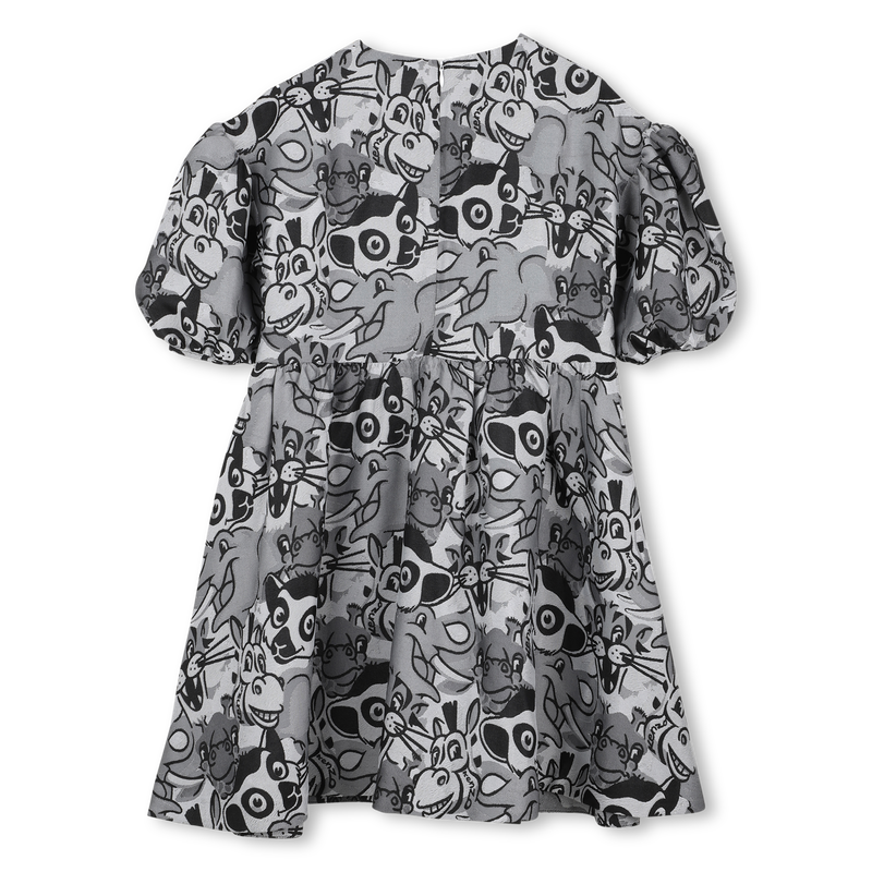 Balloon sleeve dress KENZO KIDS 
                    GIRL
