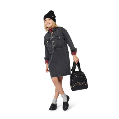 Long-sleeved T-shirt with stand-up collar MICHAEL KORS GIRL