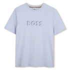 Short sleeve t-shirt, PALE BLUE, hi-res