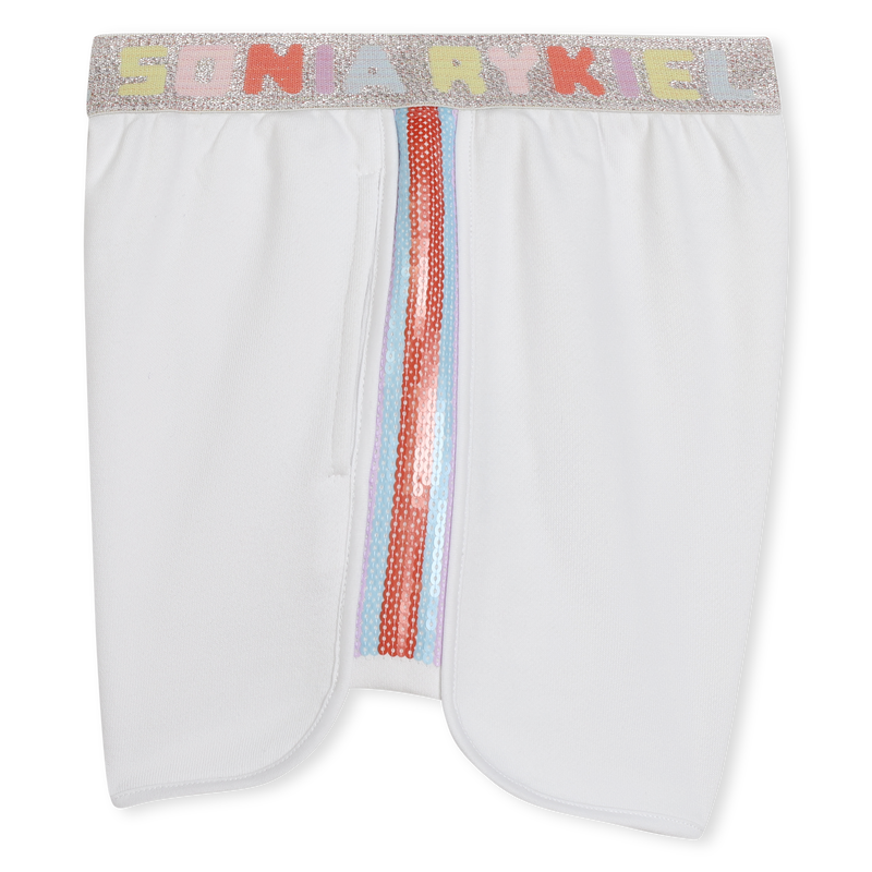 Sequin Fleece Shorts SONIA RYKIEL 
                    GIRL