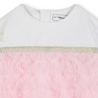 Cotton formal dress KARL LAGERFELD KIDS 
                    GIRL