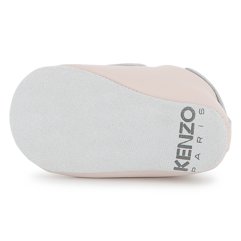 Baby booties in cowhide leather KENZO KIDS 
                    UNISEX