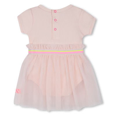 Layered dress with heart patch BILLIEBLUSH GIRL