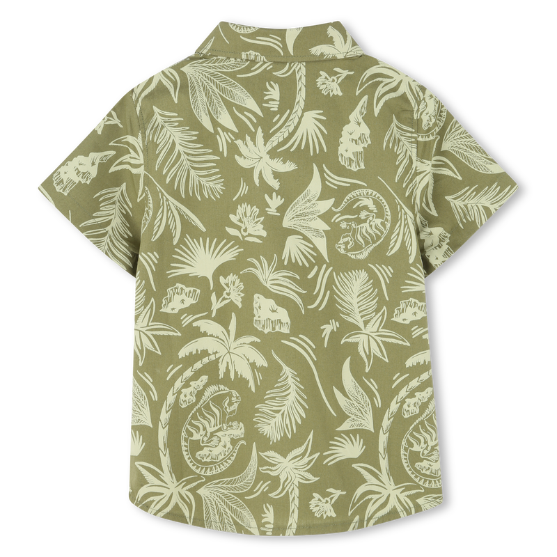 Printed poplin shirt BOSS 
                        BOY