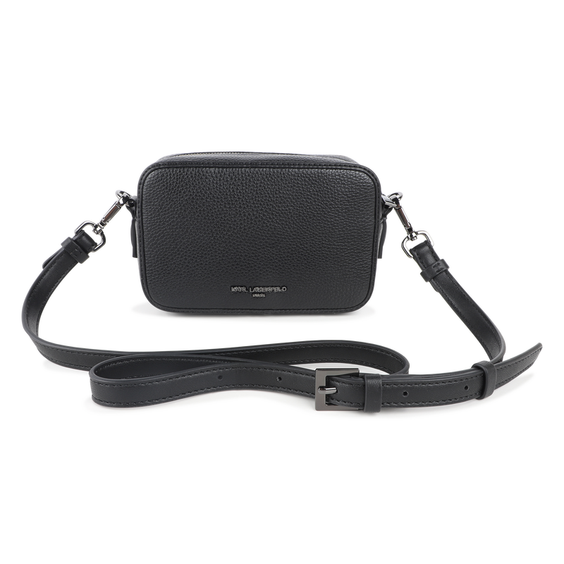 Handbag, grained and smooth coated textile KARL LAGERFELD KIDS 
                        GIRL