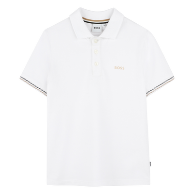Tricolor Stripe Polo BOSS BOY
