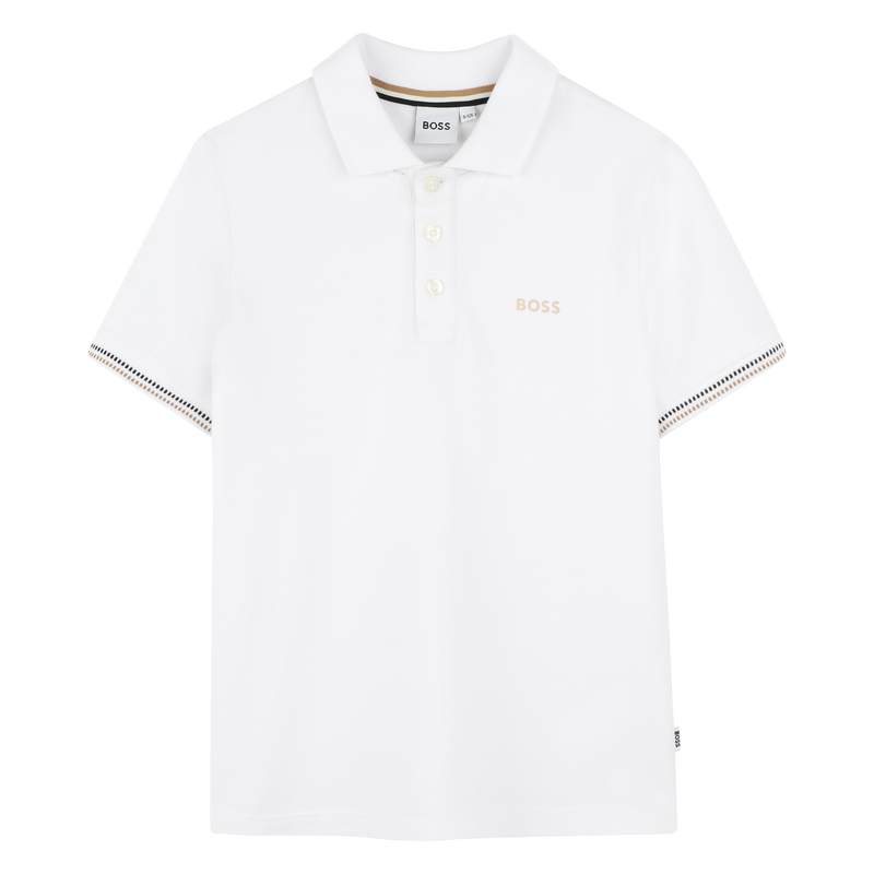 Tricolor Stripe Polo BOSS 
                        BOY