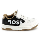 Leather lace-up sneakers BOSS 
                    BOY