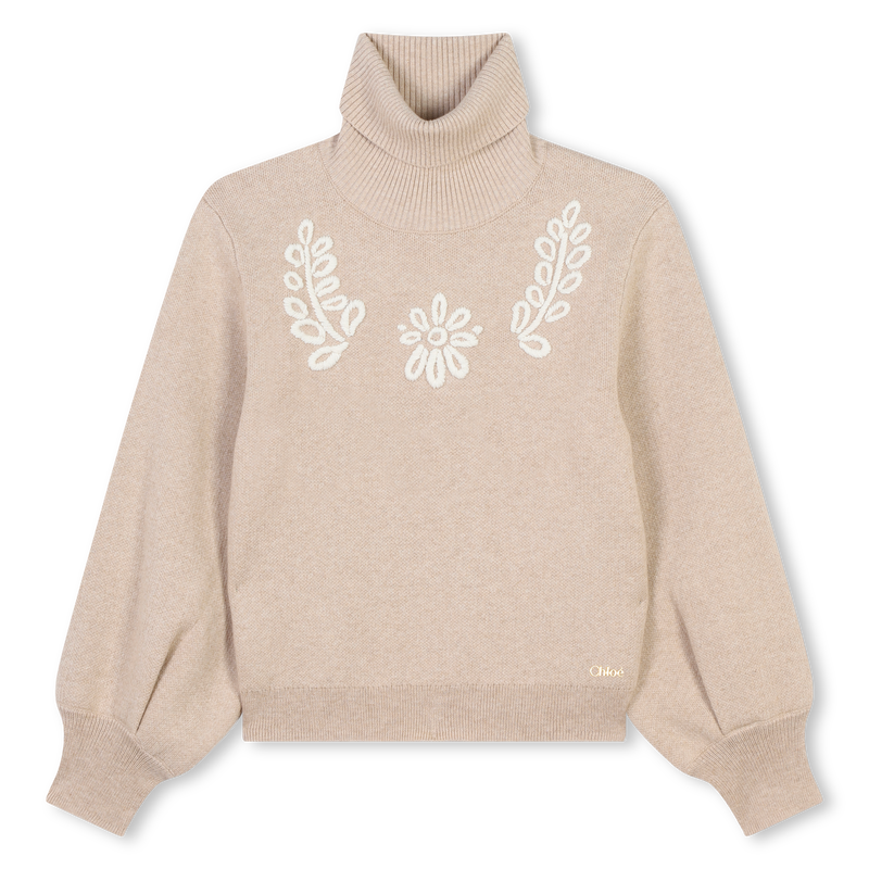 Roll-Neck Knitted Sweater CHLOE 
                    GIRL