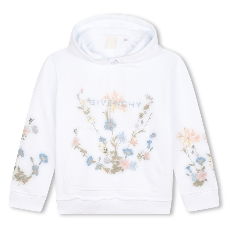 Printed Hooded Sweatshirt GIVENCHY 
                    GIRL