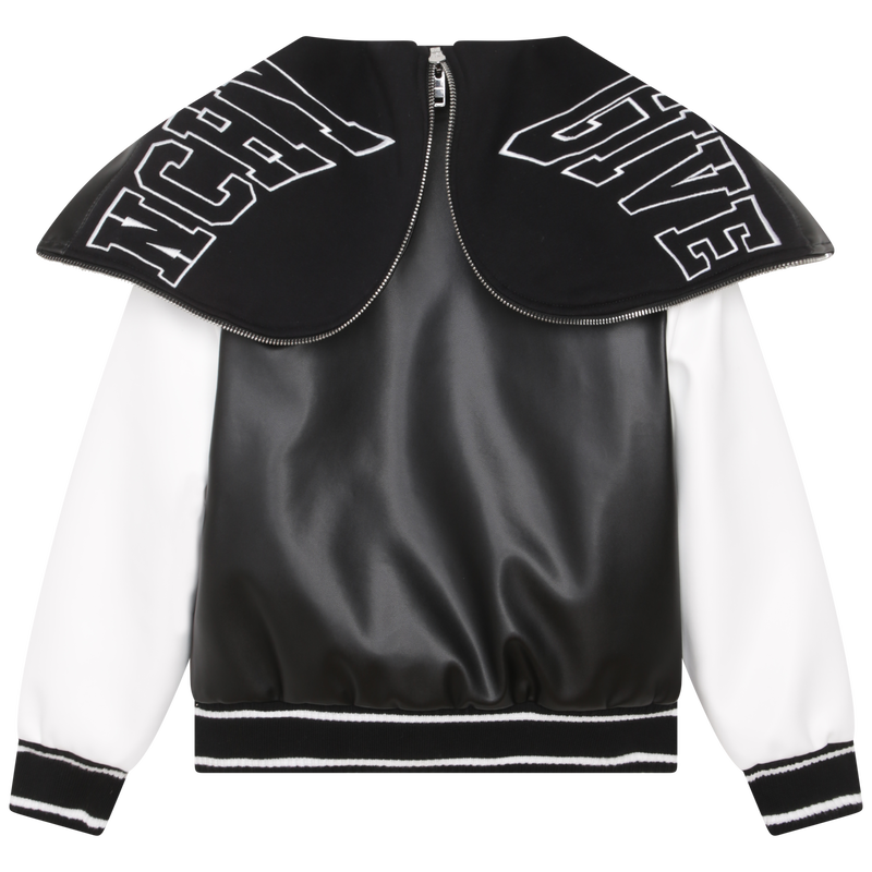 GIVENCHY Zipped hood varsity jacket