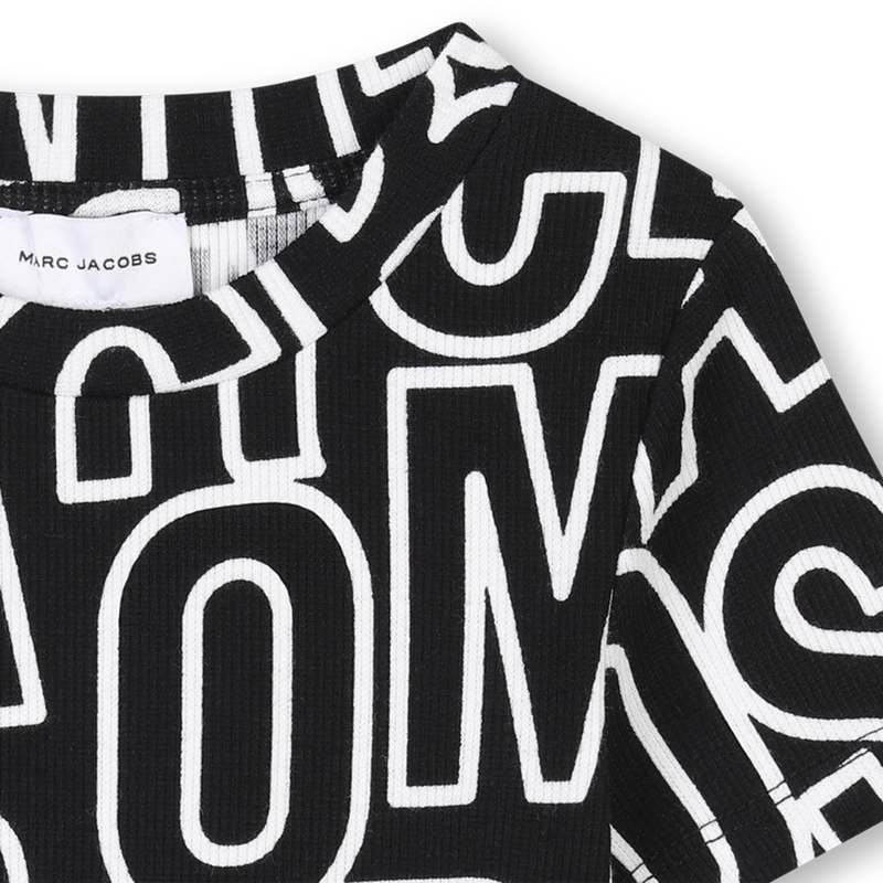 Cropped printed T-shirt MARC JACOBS 
                        GIRL