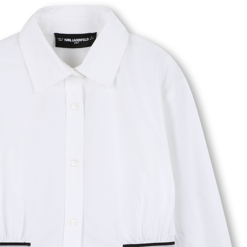 Long-sleeved shirt KARL LAGERFELD KIDS 
                    GIRL